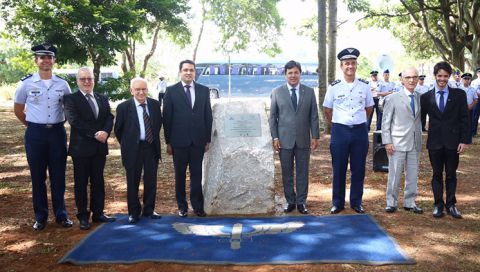 Ministro da Educação participa do lançamento da pedra fundamental do novo alojamento do ITA