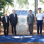 Ministro da Educação participa do lançamento da pedra fundamental do novo alojamento do ITA